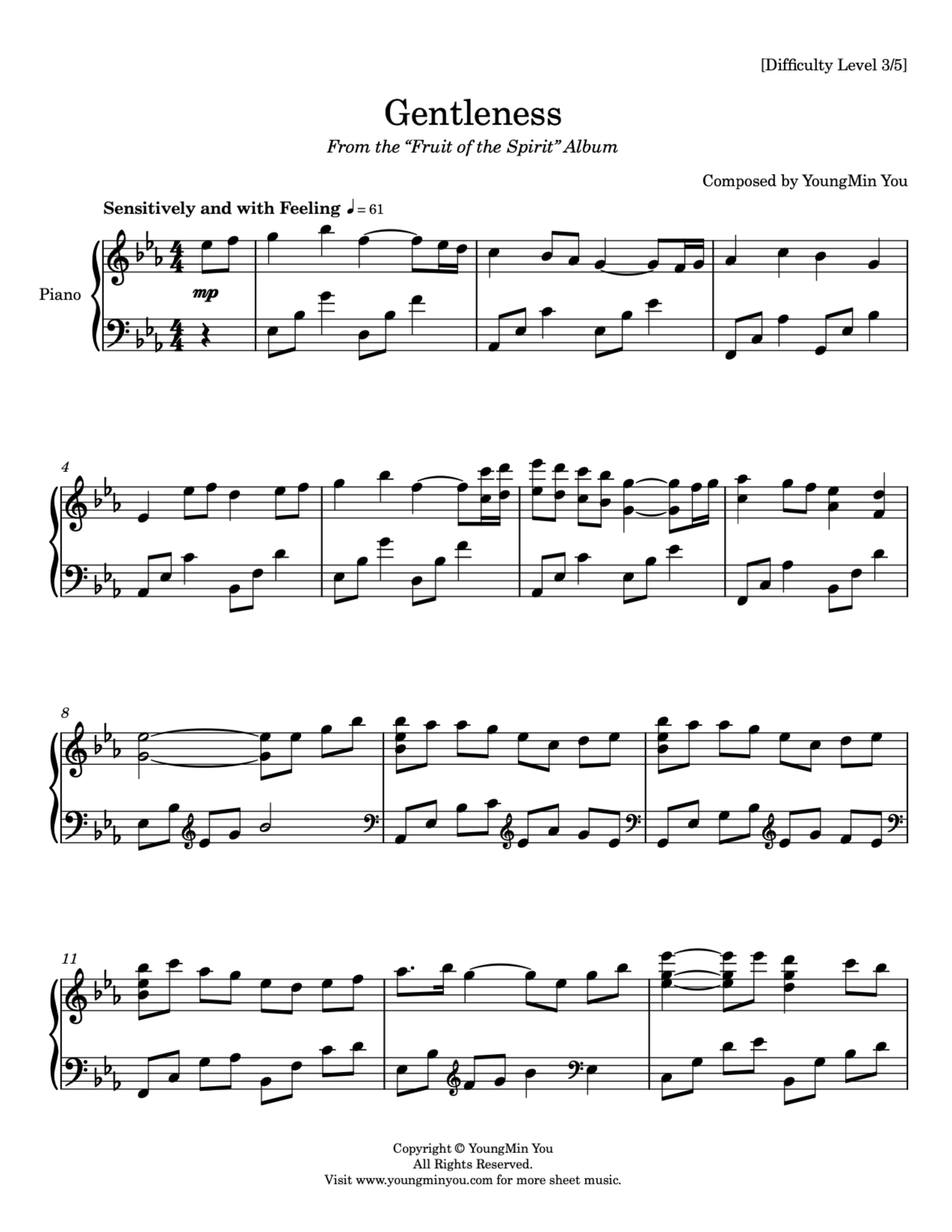 Gentleness | Sheet Music Download