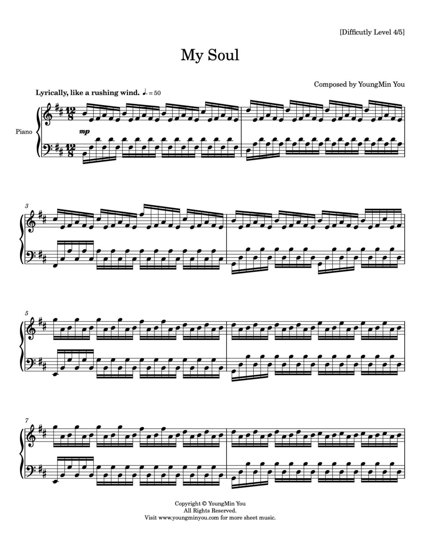 My Soul | Sheet Music Download