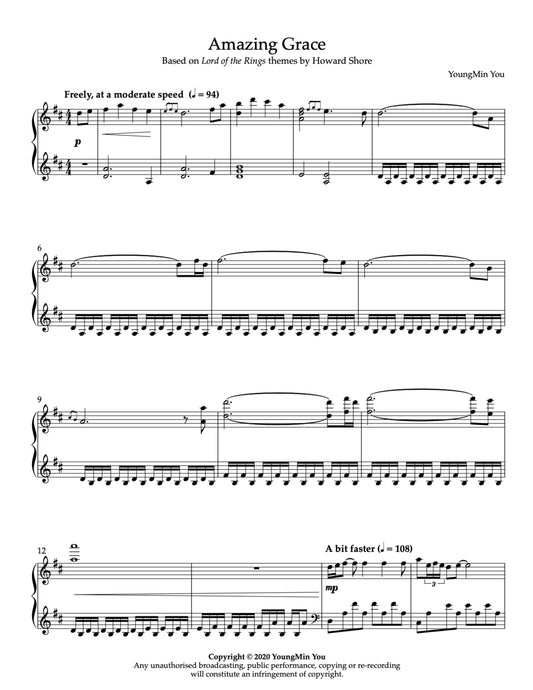 Amazing Grace | Sheet Music Download