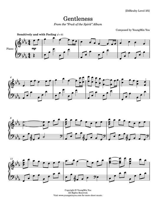 Gentleness | Sheet Music Download