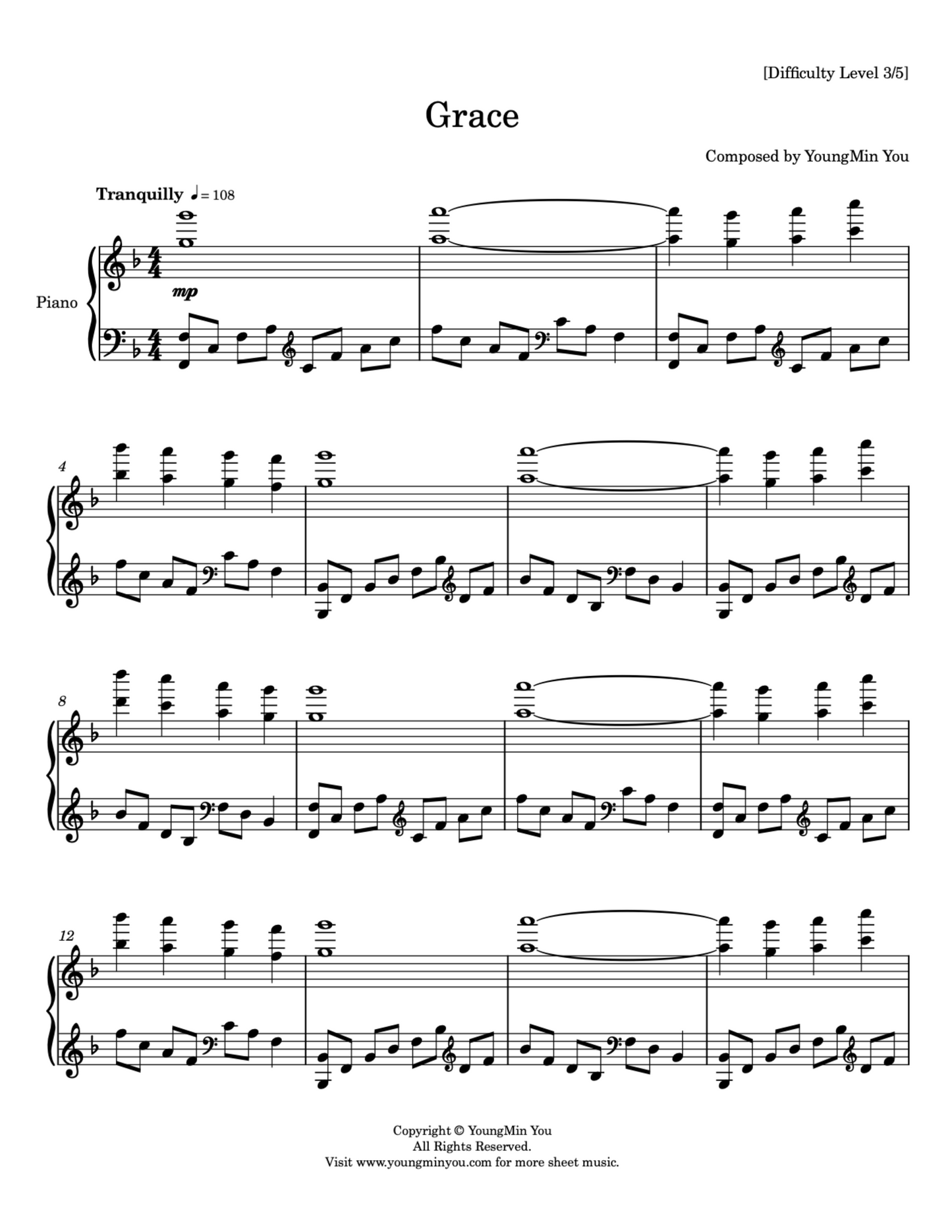 Grace | Sheet Music Download