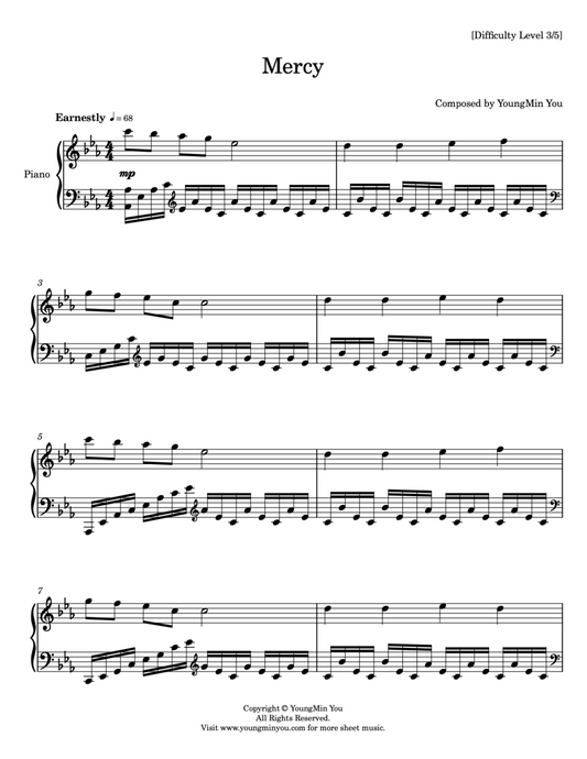 Mercy | Sheet Music Download