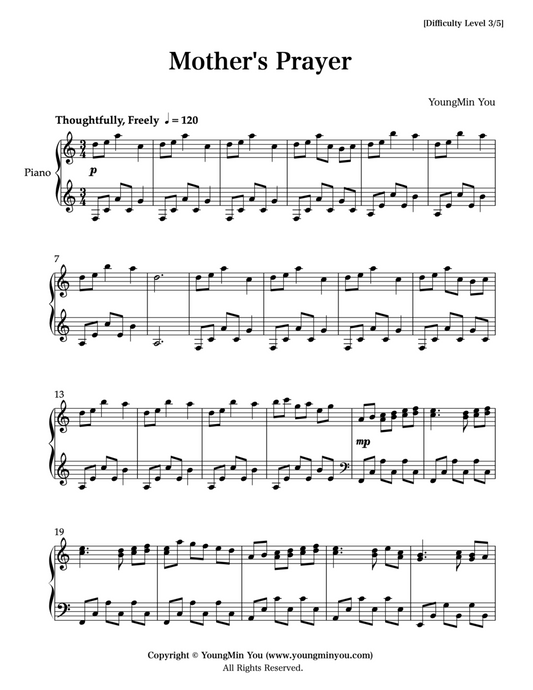 Mother's Prayer | Sheet Music Download